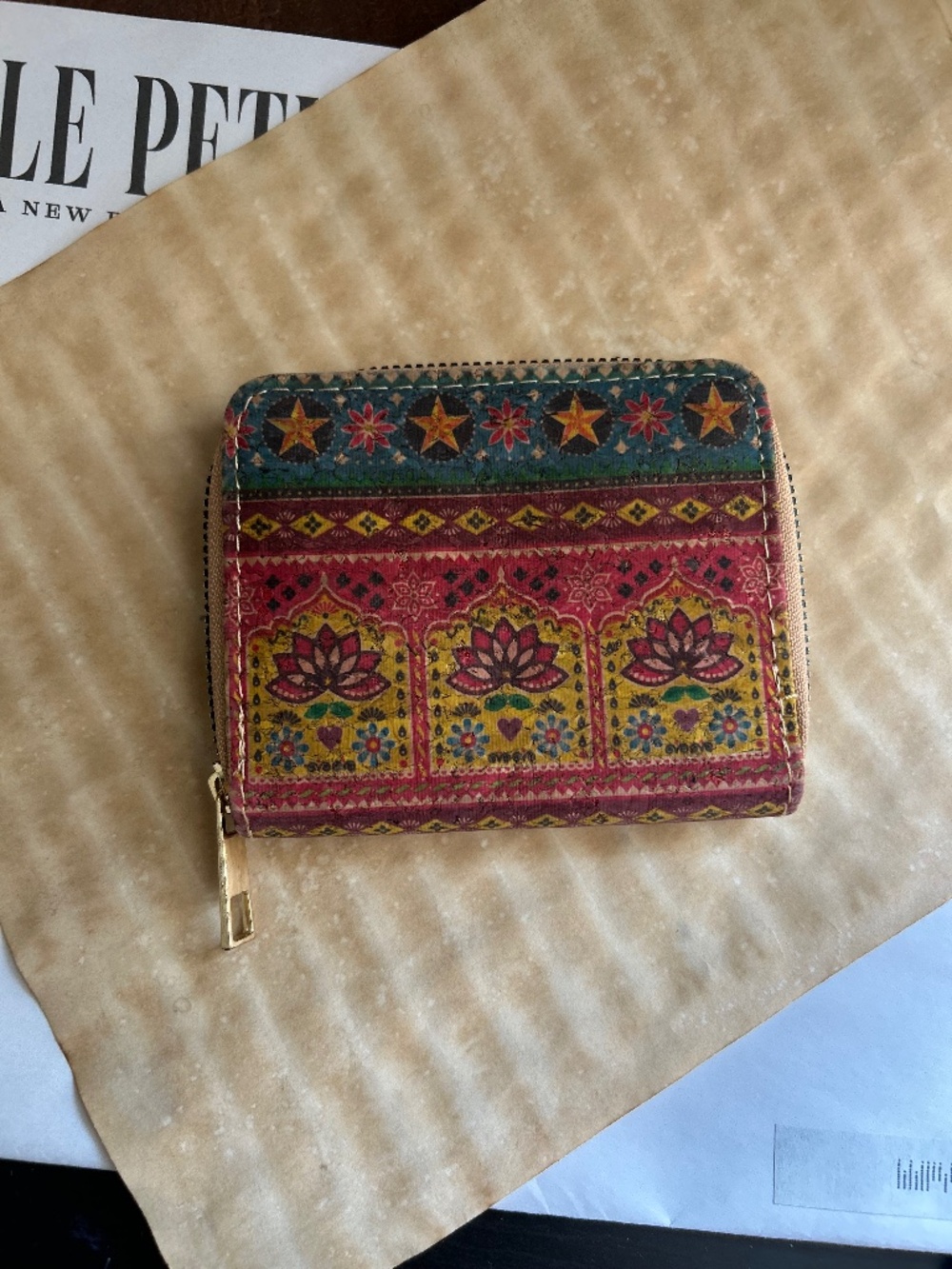 Boho Zippered Coin Purse